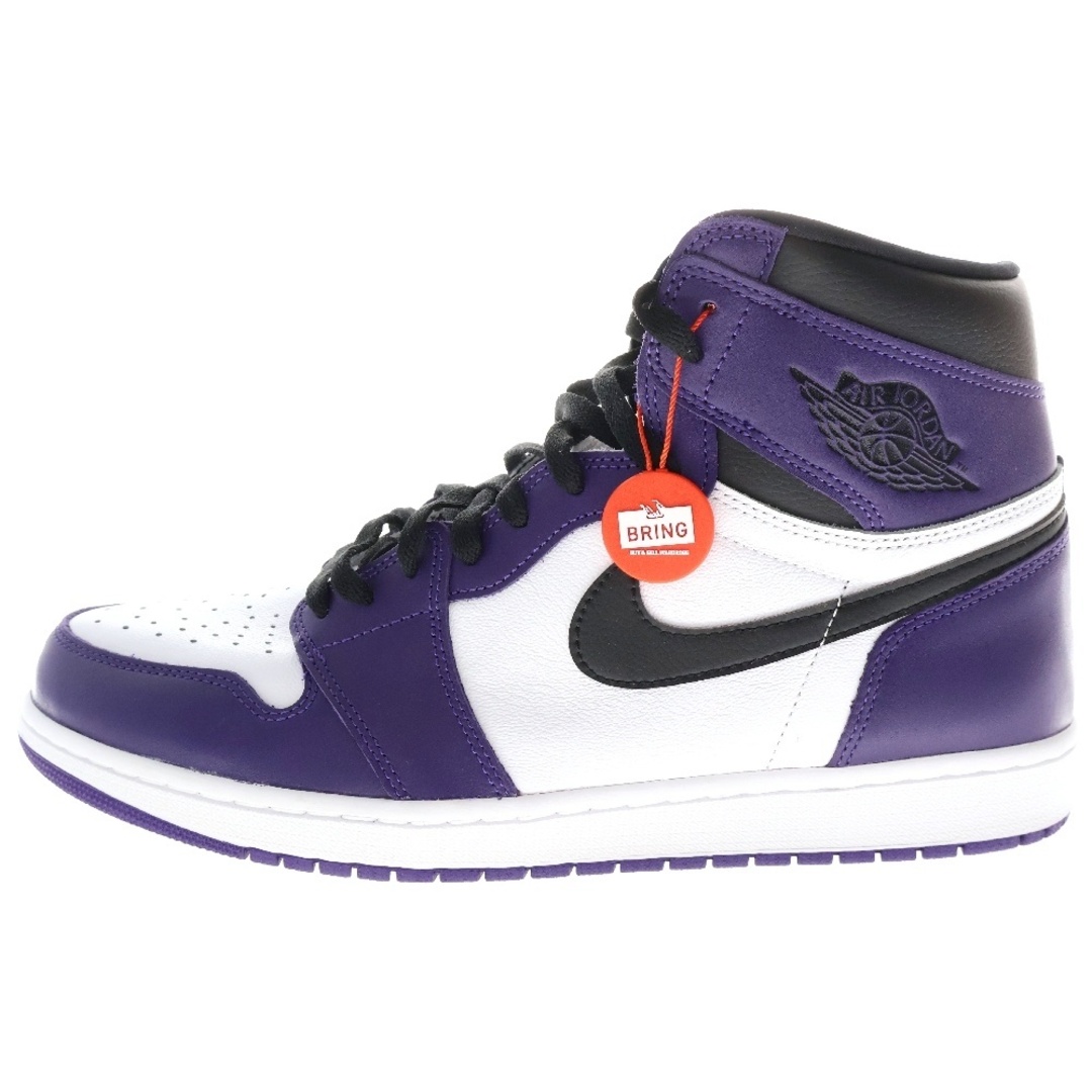 NIKE - NIKE ナイキ AIR JORDAN 1 RETRO HIGH OG COURT PURPLE NIKE - NIKE ナイキ AIR JORDAN 1 RETRO HIGH OG COURT PURPLE