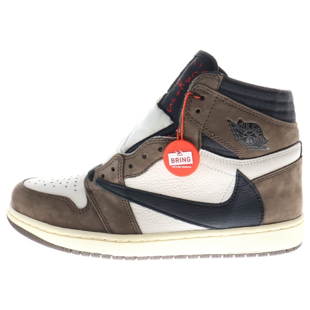 NIKE - NIKE ナイキ ×TRAVIS SCOTT AIR JORDAN 1 HIGH OG TS SP NIKE - NIKE ナイキ ×TRAVIS SCOTT AIR JORDAN 1 HIGH OG TS SP