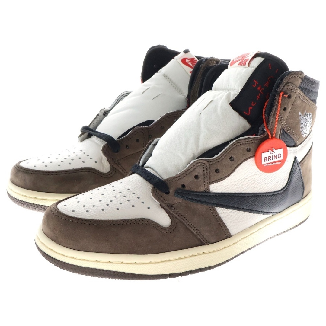 NIKE - NIKE ナイキ ×TRAVIS SCOTT AIR JORDAN 1 HIGH OG TS SP NIKE - NIKE ナイキ ×TRAVIS SCOTT AIR JORDAN 1 HIGH OG TS SP