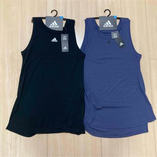 adidas(タンクトップ ・ ブルー・ネイビー/青色系)のフリマ adidas(タンクトップ ・ ブルー・ネイビー/青色系)のフリマ