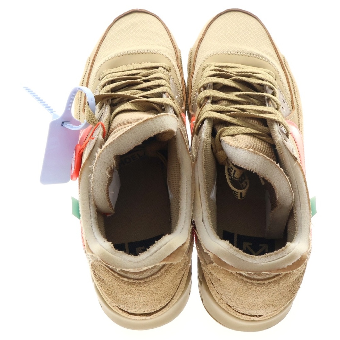 NIKE - NIKE ナイキ ×OFF-WHITE THE 10 AIR MAX 90 DESERT ORE NIKE - NIKE ナイキ ×OFF-WHITE THE 10 AIR MAX 90 DESERT ORE