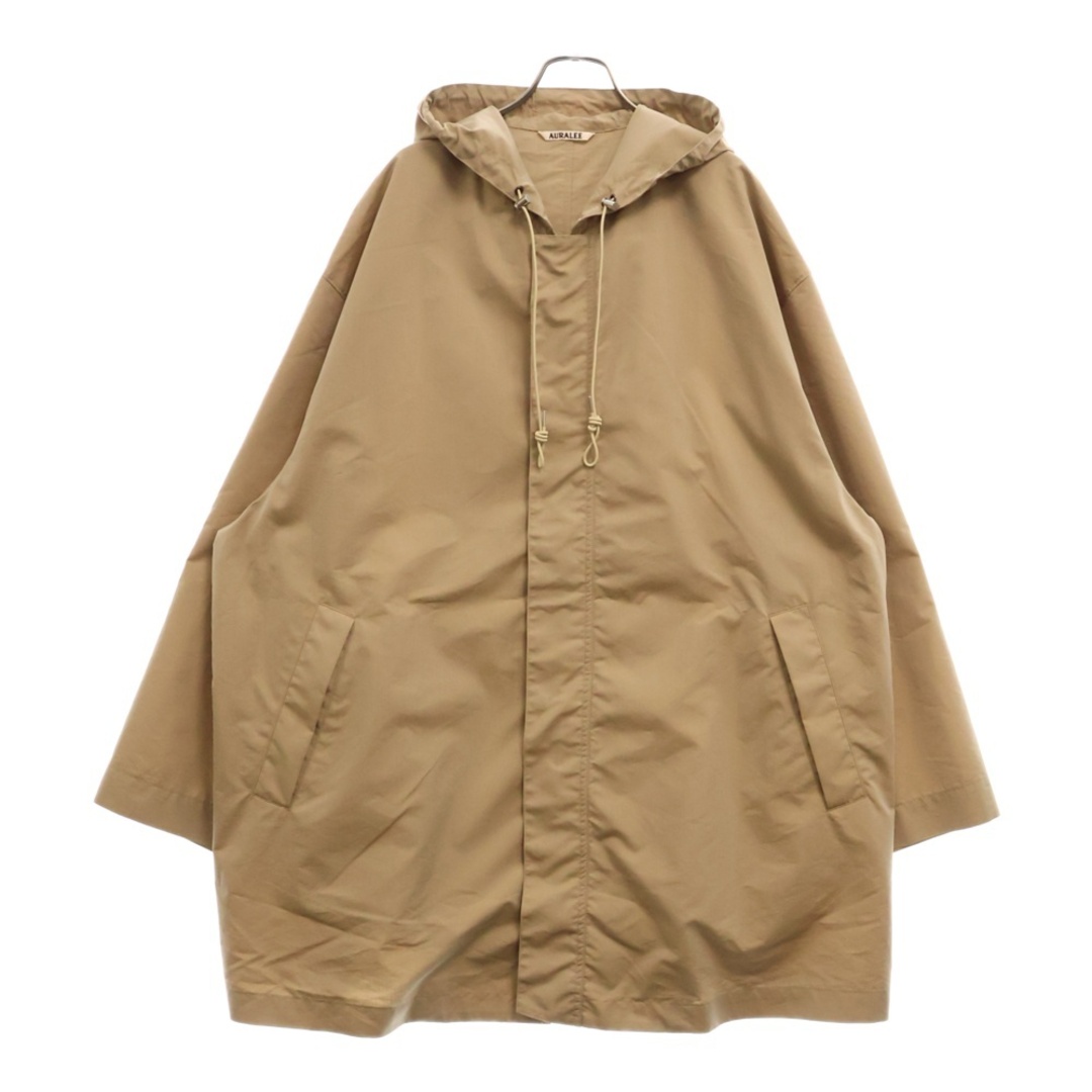 AURALEE - AURALEE オーラリー 18SS FINX POLYESTER HOODED COAT AURALEE - AURALEE オーラリー 18SS FINX POLYESTER HOODED COAT
