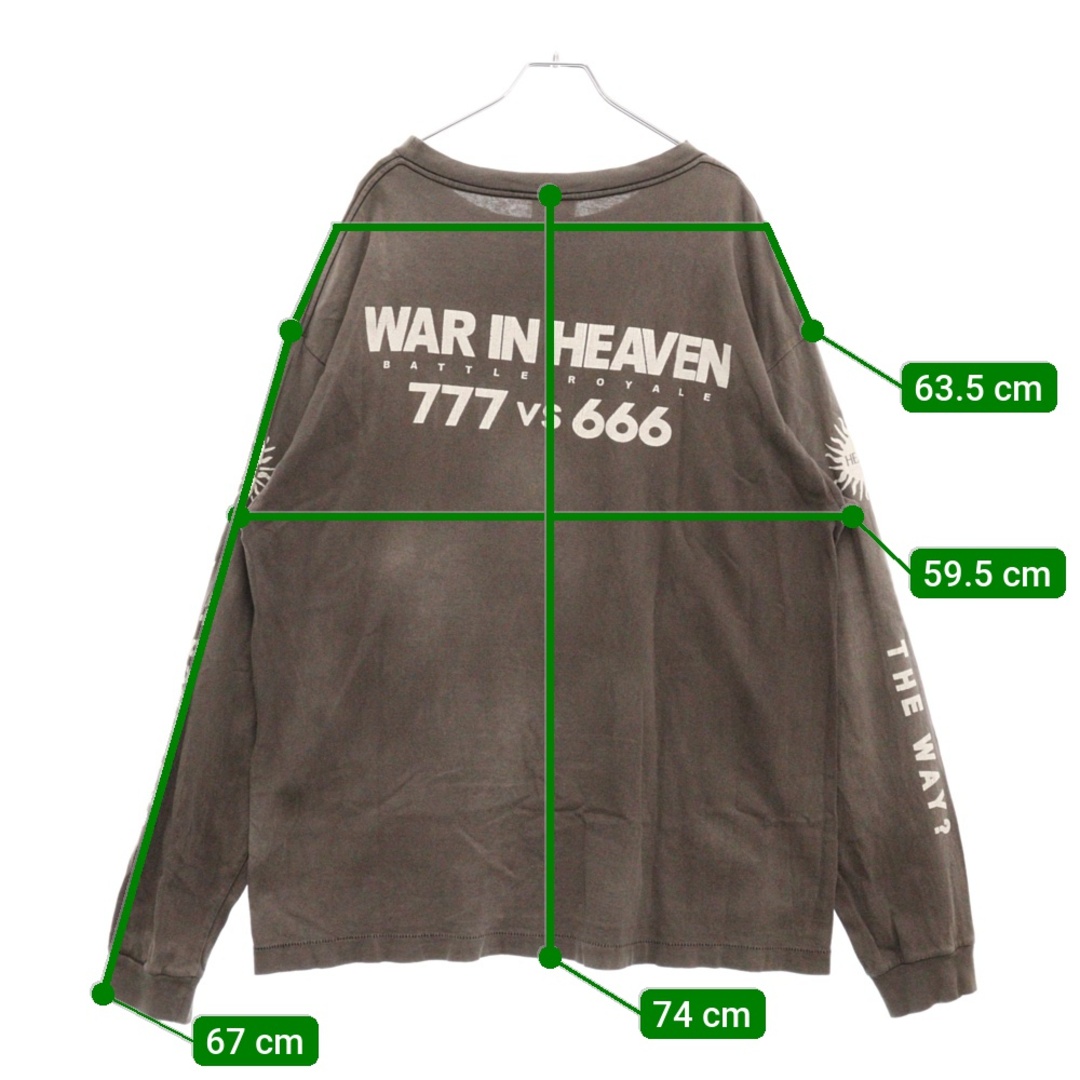 SAINT MICHAEL セントマイケル 21AW EYES W.I.H L/S TEE SAINT MICHAEL セントマイケル 21AW EYES W.I.H L/S TEE