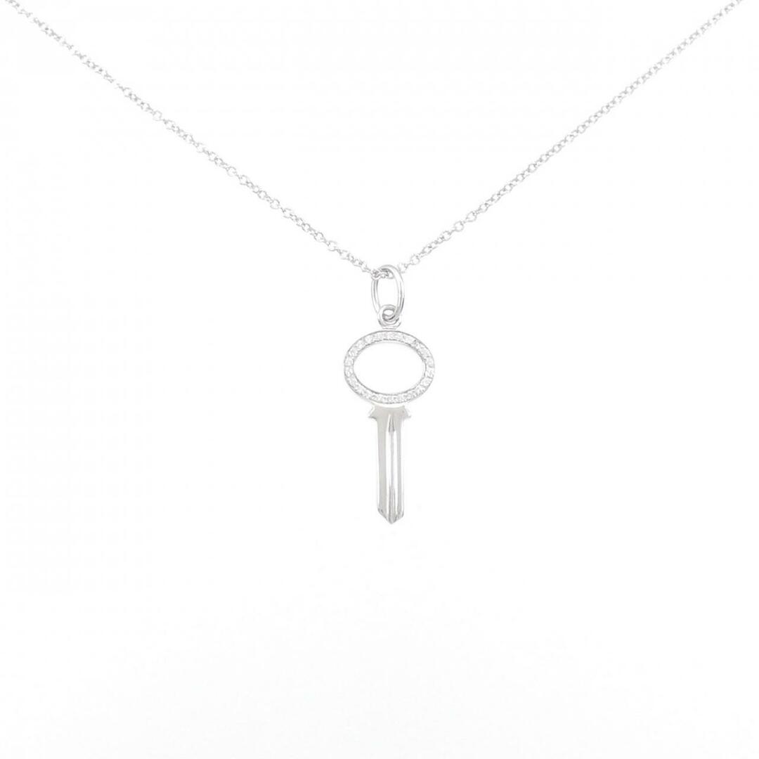 Tiffany & Co. - ティファニー キー ダイヤモンド ネックレスの Tiffany & Co. - ティファニー キー ダイヤモンド ネックレスの