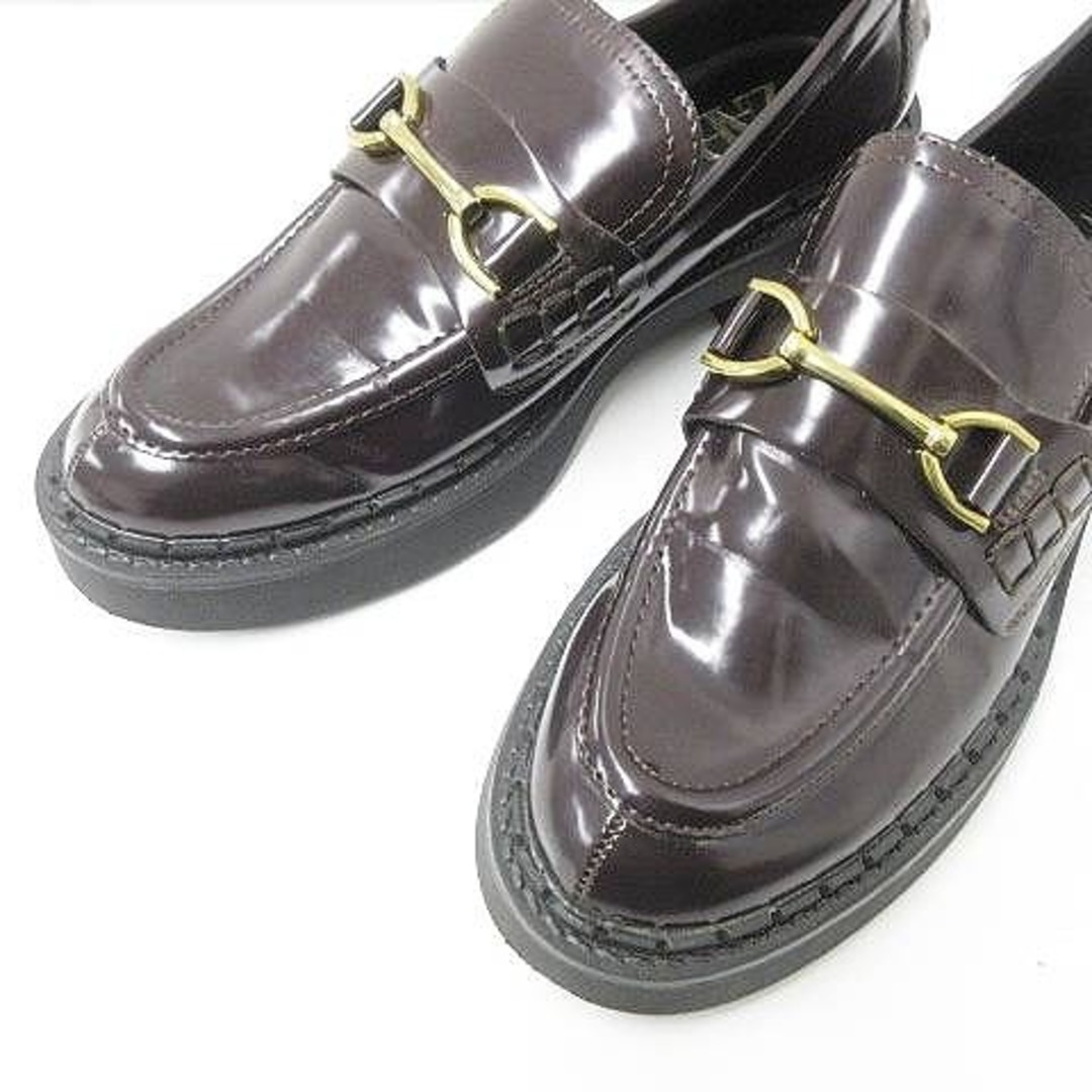 ZARA - ザラ ZARA 美品 ローファー エナメル 38 約Mサイズ ZARA - ザラ ZARA 美品 ローファー エナメル 38 約Mサイズ