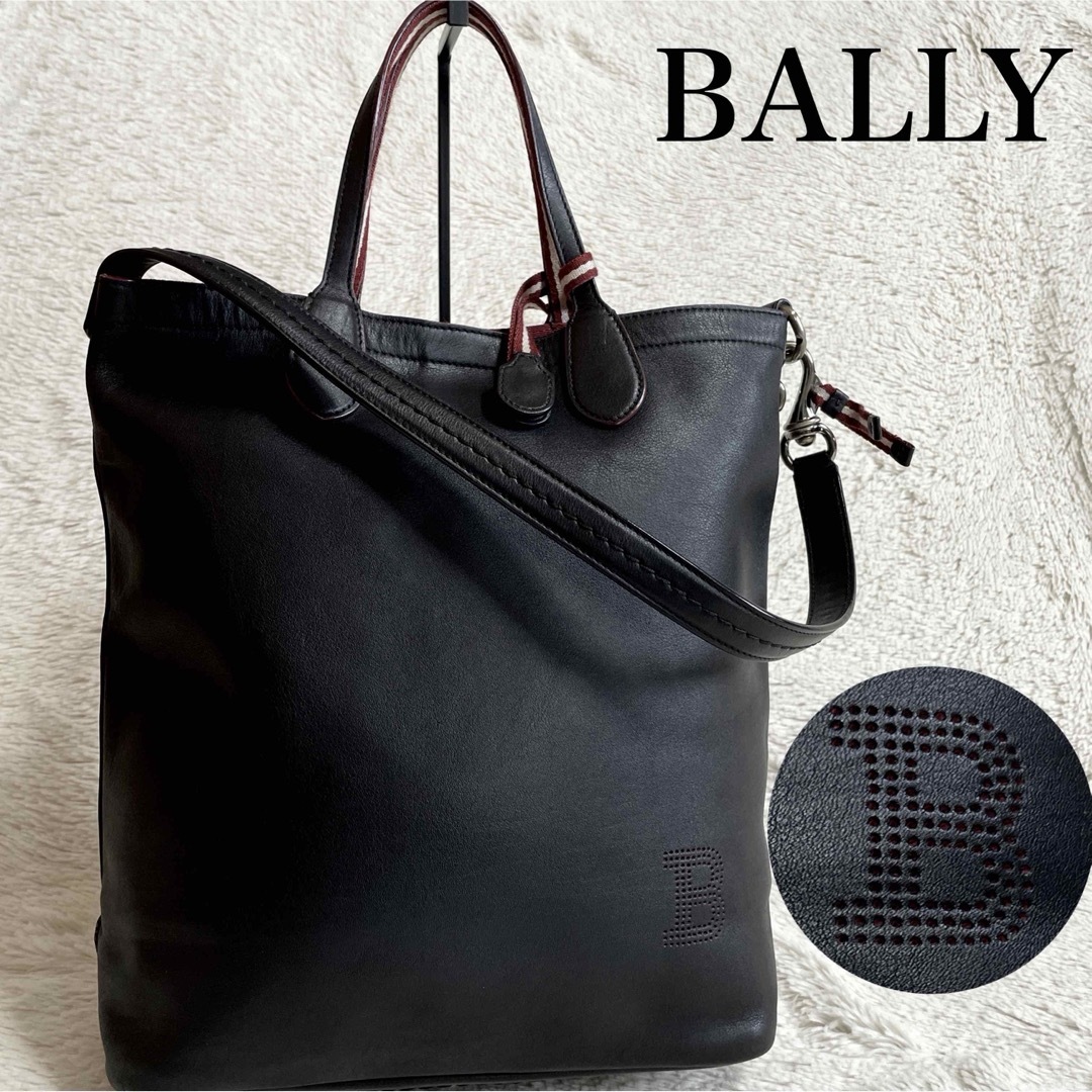 Bally - 美品 現行モデル BALLY バリー 2way オールレザー Bally - 美品 現行モデル BALLY バリー 2way オールレザー