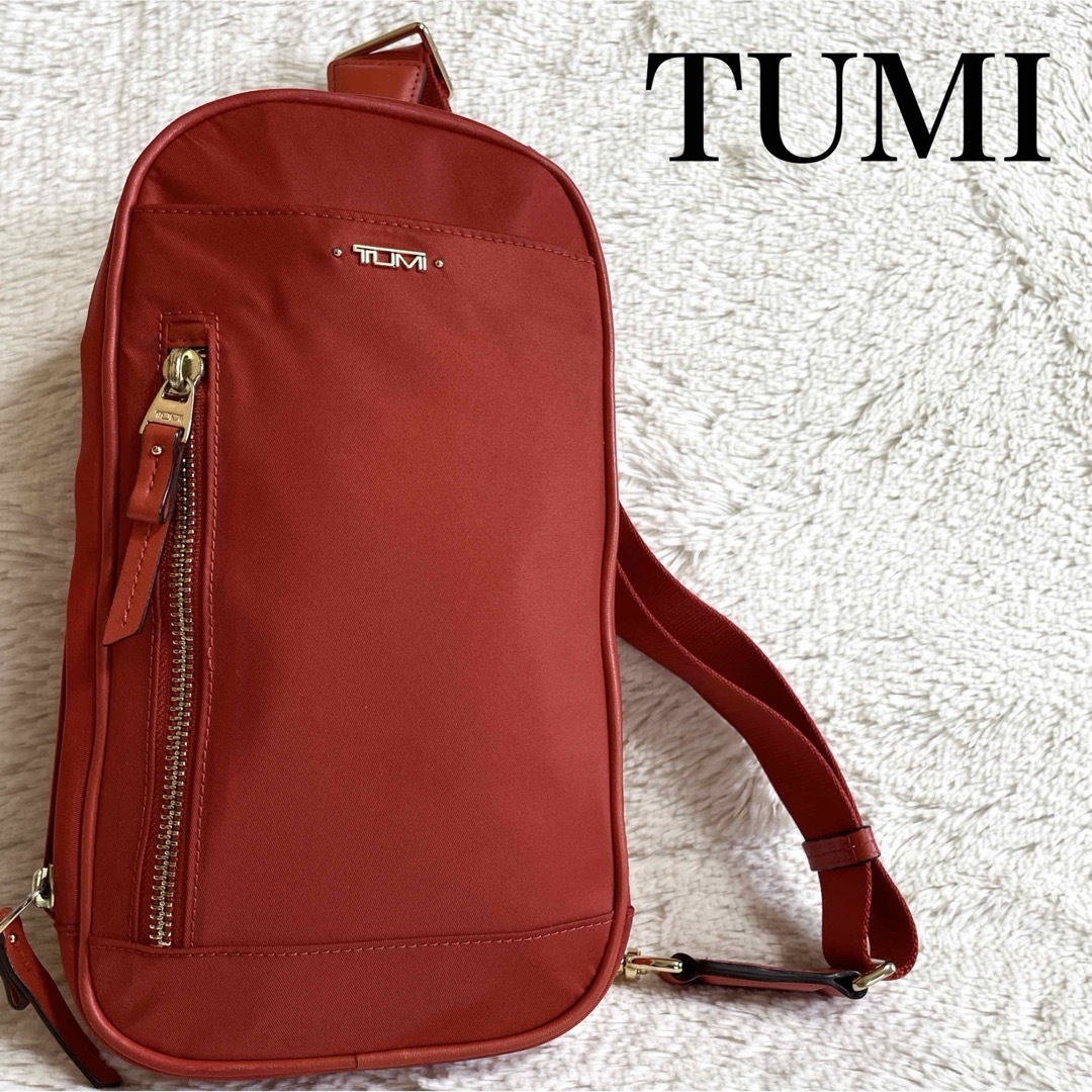 TUMI - 美品 TUMI トゥミ ボディバッグ ショルダーバッグ クロス TUMI - 美品 TUMI トゥミ ボディバッグ ショルダーバッグ クロス