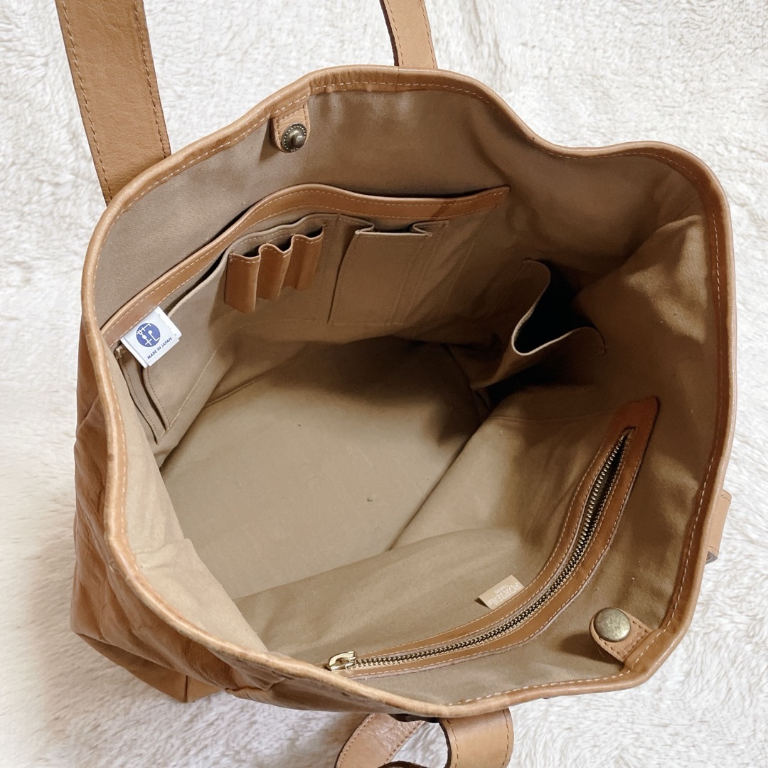 PORTER - 希少 廃盤品 PORTER ポーター オールレザー キャメル PORTER - 希少 廃盤品 PORTER ポーター オールレザー キャメル