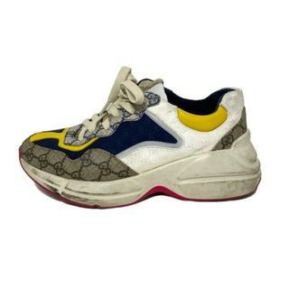 GUCCI - Gucci バスケット ラウンド トゥ レースアップ GUCCI - Gucci バスケット ラウンド トゥ レースアップ