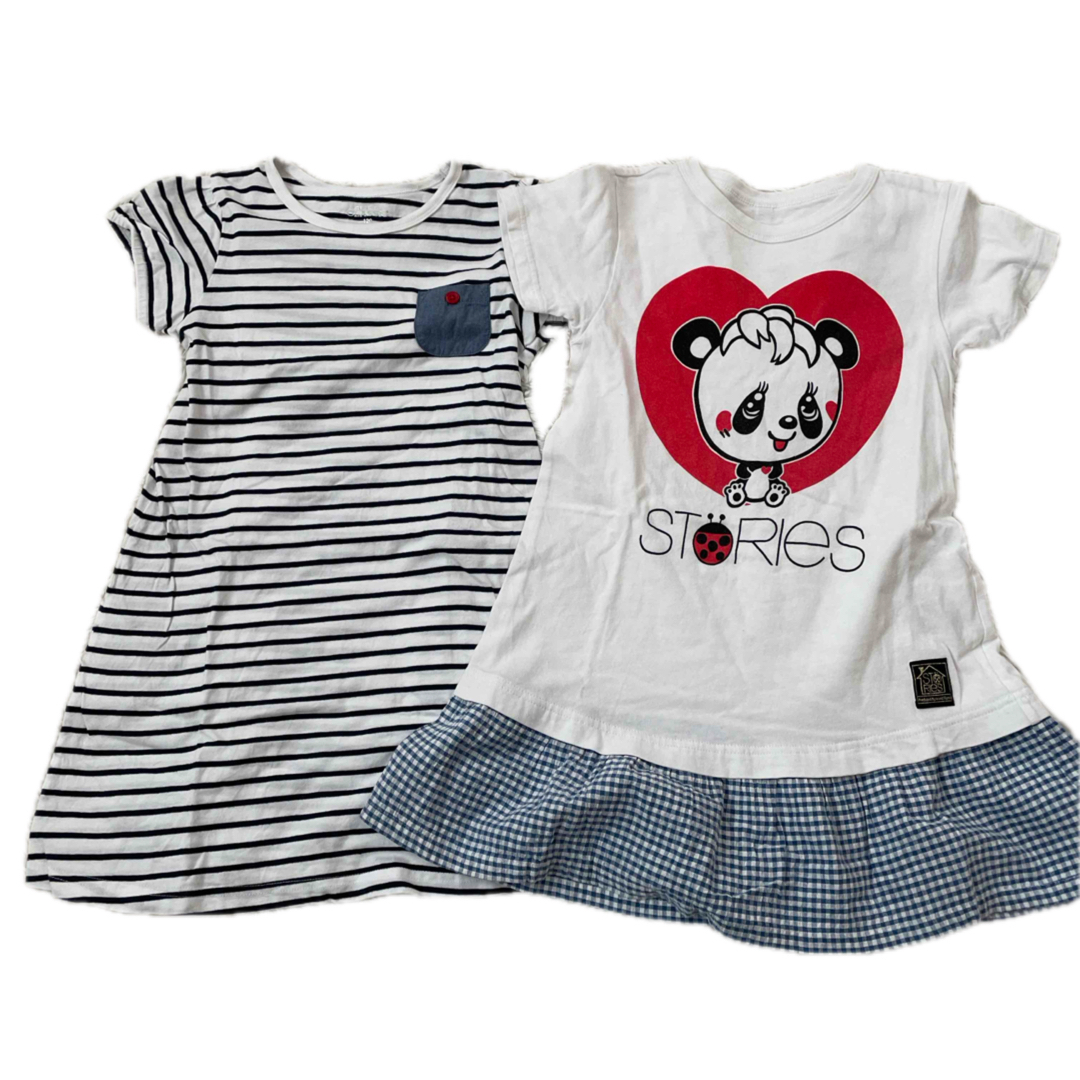 GrandGround(グラグラ)の120ワンピース2点 キッズ/ベビー/マタニティのキッズ服女の子用(90cm~)(ワンピース)の商品写真