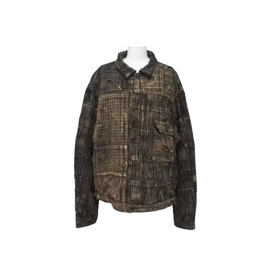 KAPITAL - 極美品 KAPITAL キャピタル 24SS BORO SPRING BLACK KAPITAL - 極美品 KAPITAL キャピタル 24SS BORO SPRING BLACK