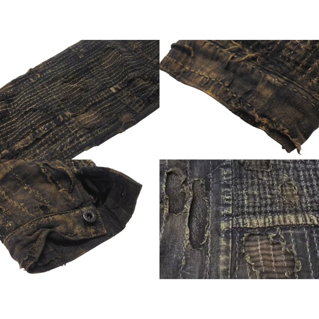 KAPITAL - 極美品 KAPITAL キャピタル 24SS BORO SPRING BLACK KAPITAL - 極美品 KAPITAL キャピタル 24SS BORO SPRING BLACK
