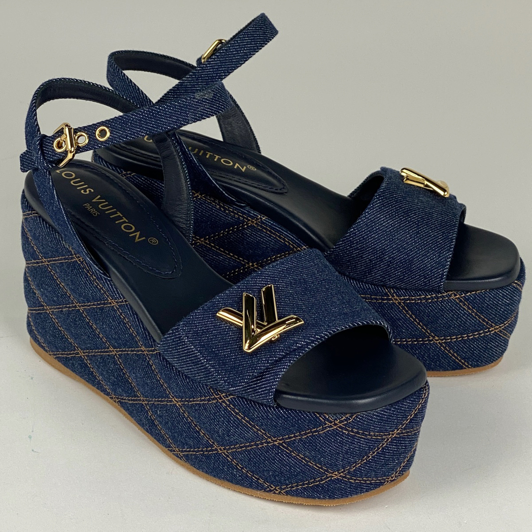 LOUIS VUITTON - ルイ・ヴィトン シェイク サンダル レディース LOUIS VUITTON - ルイ・ヴィトン シェイク サンダル レディース