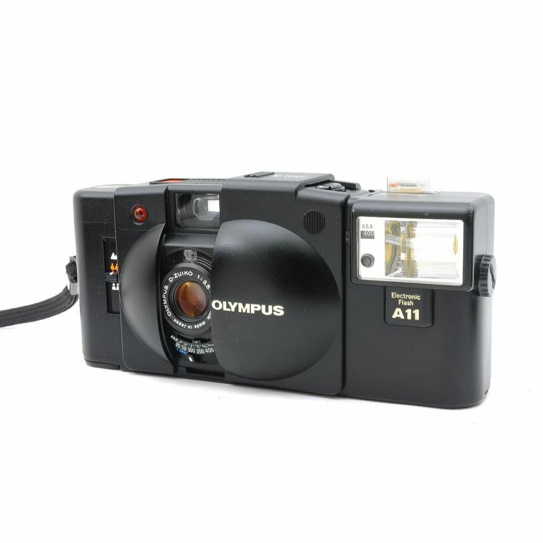 OLYMPUS - オリンパス フィルムカメラ Olympus XA2 + A11の通販 OLYMPUS - オリンパス フィルムカメラ Olympus XA2 + A11の通販