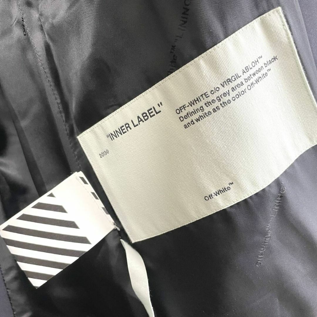 Off-White - 良品 オフホワイト メンズ ボンディング コート 44 Off-White - 良品 オフホワイト メンズ ボンディング コート 44