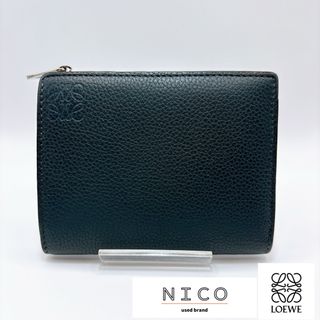 LOEWE - LOEWE ロエベ スリム コンパクトウォレット オニキス LOEWE - LOEWE ロエベ スリム コンパクトウォレット オニキス