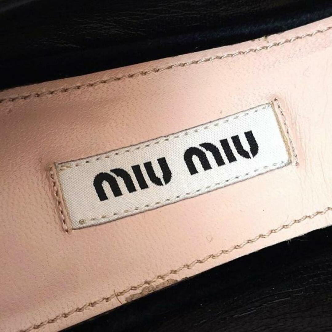 MIU MIU - miumiu(ミュウミュウ) フラットシューズ 35 MIU MIU - miumiu(ミュウミュウ) フラットシューズ 35