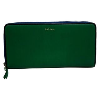 Paul Smith - PaulSmith(ポールスミス) 長財布 - グリーン×黒 Paul Smith - PaulSmith(ポールスミス) 長財布 - グリーン×黒