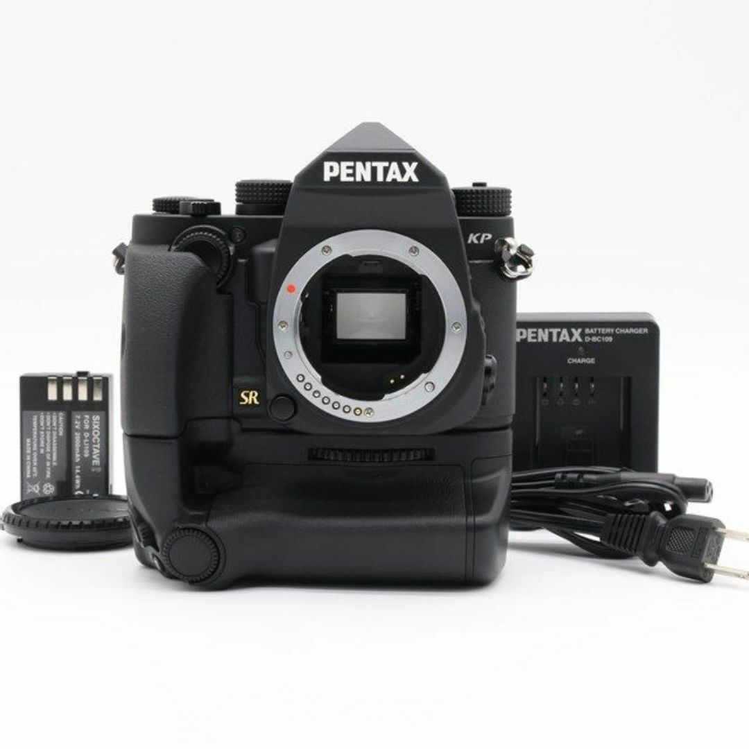 PENTAX - PENTAX KP ボディ ブラック+純正バッテリーグリップ D PENTAX - PENTAX KP ボディ ブラック+純正バッテリーグリップ D