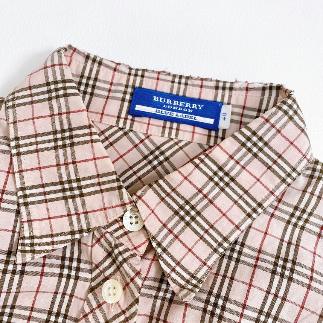 BURBERRY BLUE LABEL - バーバリーブルーレーベル シャツ ノバ BURBERRY BLUE LABEL - バーバリーブルーレーベル シャツ ノバ