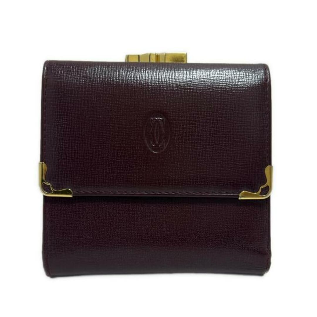 Cartier - Cartier(カルティエ) 3つ折り財布美品 マストライン Cartier - Cartier(カルティエ) 3つ折り財布美品 マストライン