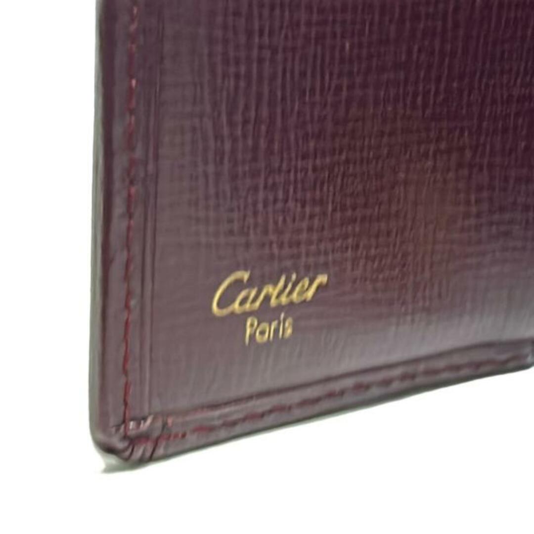 Cartier - Cartier(カルティエ) 3つ折り財布美品 マストライン Cartier - Cartier(カルティエ) 3つ折り財布美品 マストライン