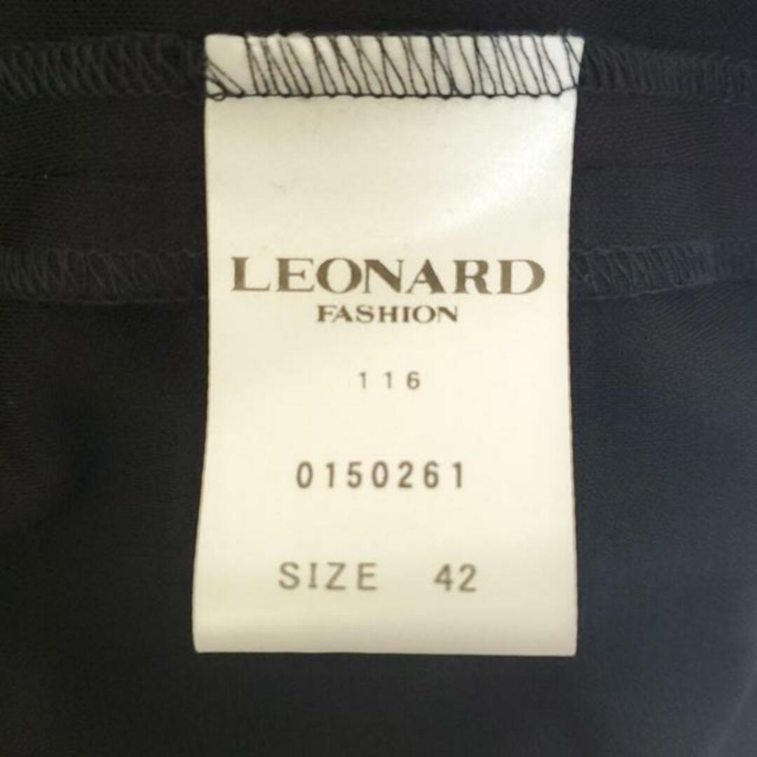 LEONARD - LEONARD(レオナール) ワンピース サイズ42 L LEONARD - LEONARD(レオナール) ワンピース サイズ42 L