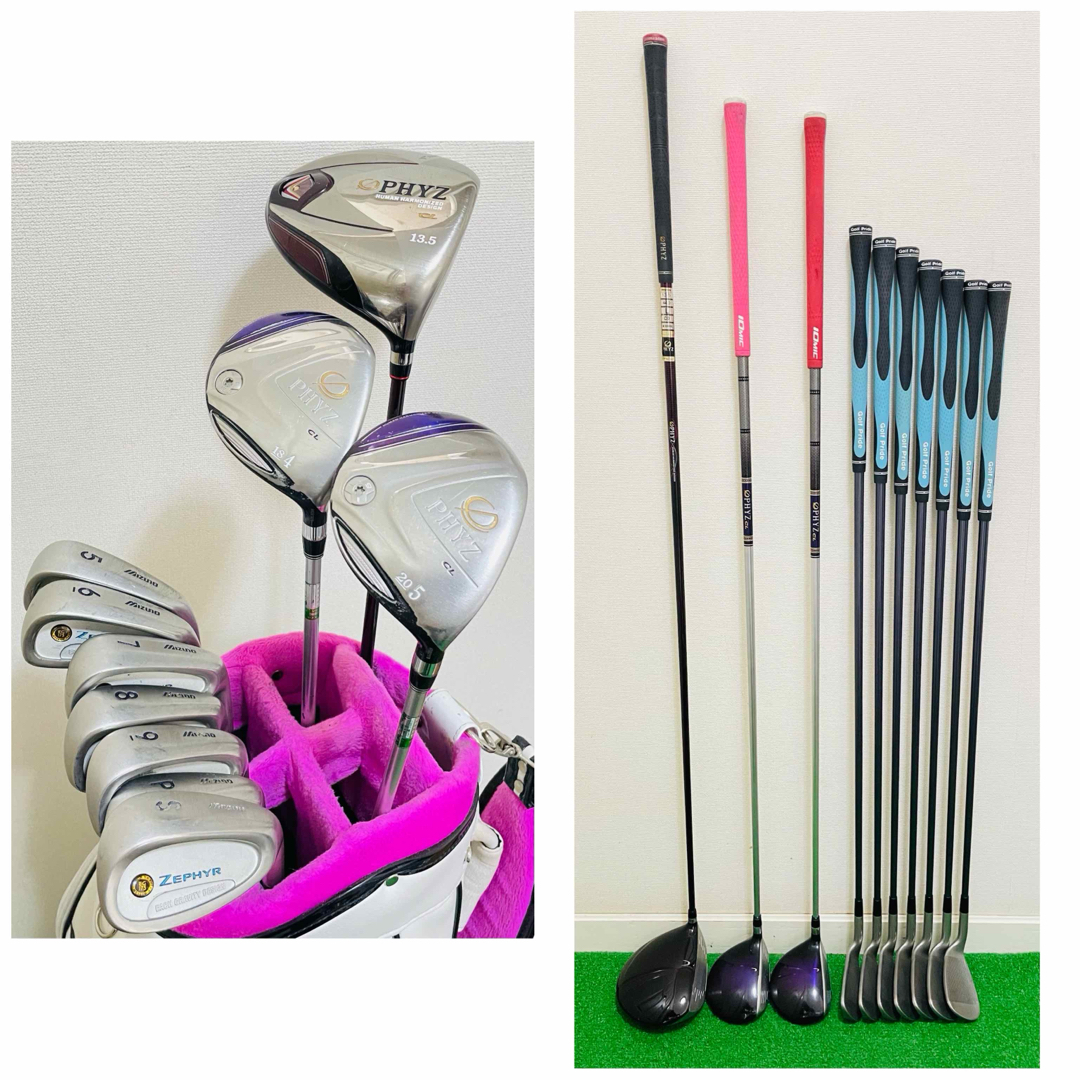 8403 BRIDGESTONE MIZUNO レディース 右利き 10本 Lの通販 by ds 8403 BRIDGESTONE MIZUNO レディース 右利き 10本 Lの通販 by ds
