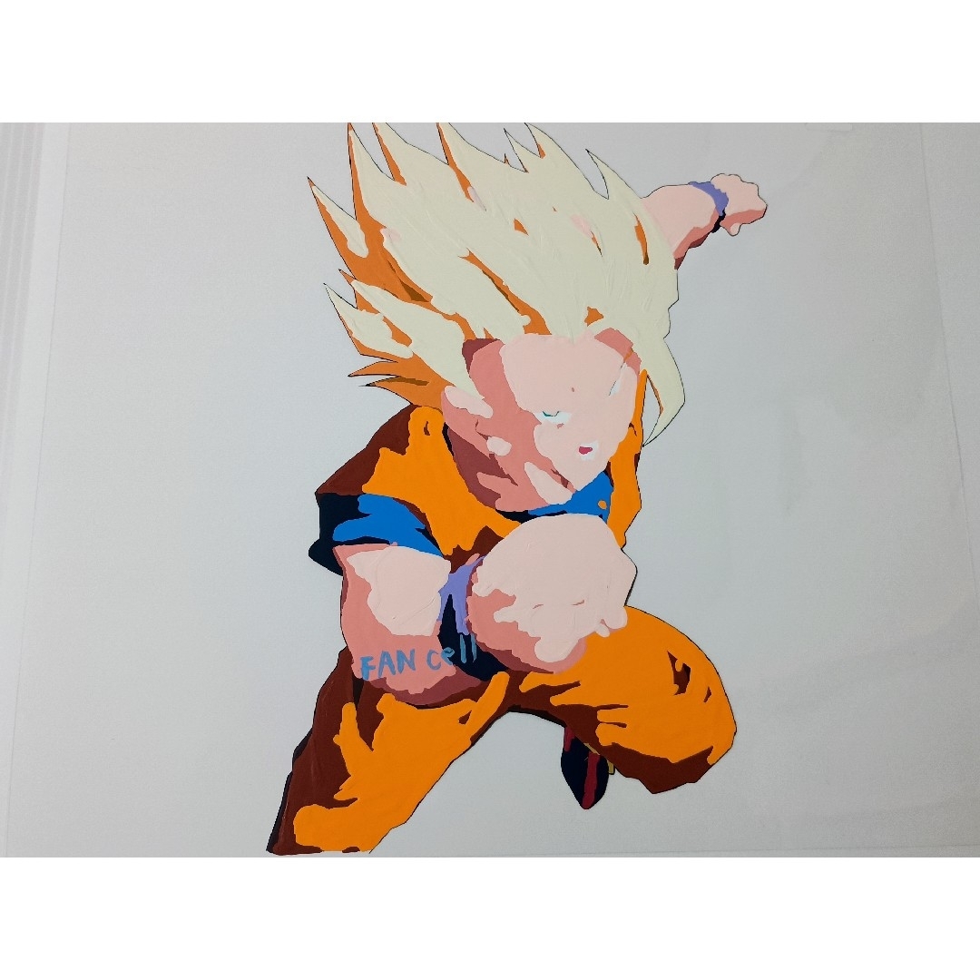 ドラゴンボール セル画 超サイヤ人孫悟飯の通販 by マリンブルー ドラゴンボール セル画 超サイヤ人孫悟飯の通販 by マリンブルー