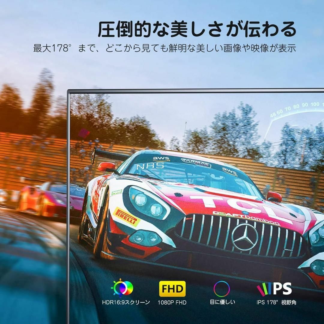 特価】モバイルモニター IPS液晶パネル 非光沢画面 薄型 軽量 高 特価】モバイルモニター IPS液晶パネル 非光沢画面 薄型 軽量 高