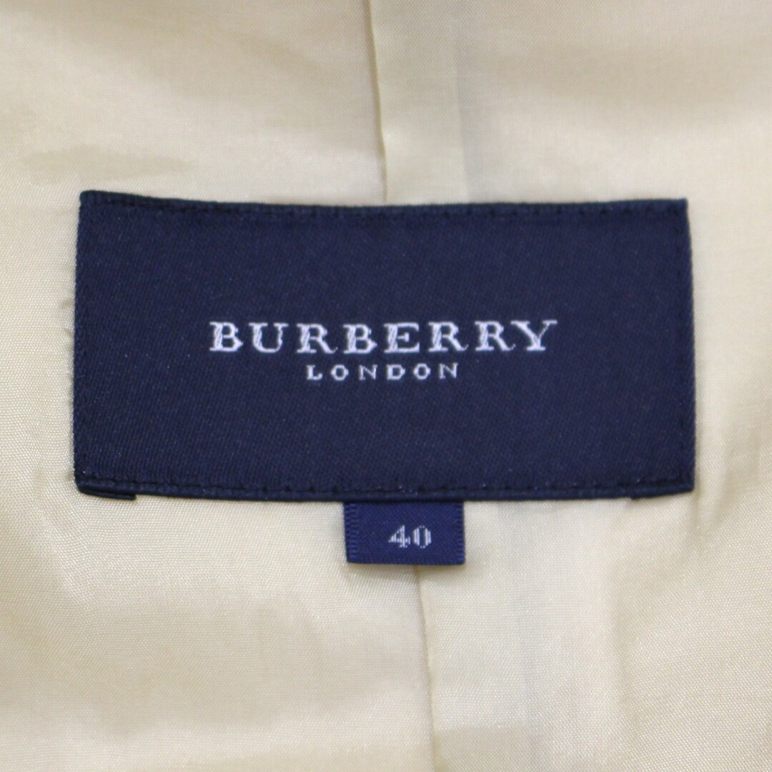 BURBERRY LONDON バーバリーロンドン ショート丈コート サイズ40 BURBERRY LONDON バーバリーロンドン ショート丈コート サイズ40