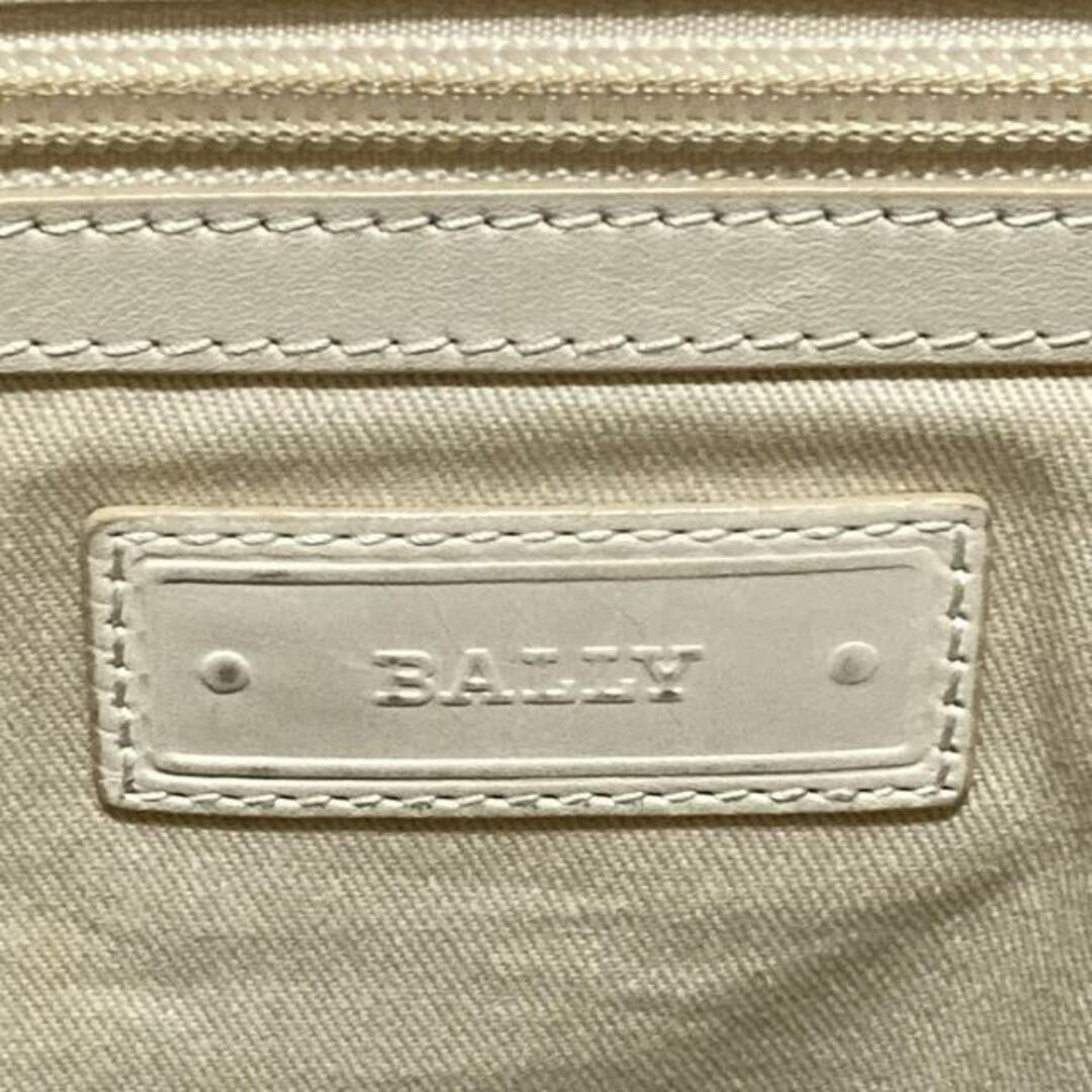 Bally - BALLY(バリー) トートバッグ - アイボリー×ダーク Bally - BALLY(バリー) トートバッグ - アイボリー×ダーク