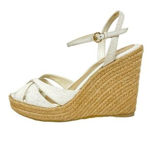 GUCCI - GUCCI(グッチ) サンダル 37 1/2 レディース - 291036 白 GUCCI - GUCCI(グッチ) サンダル 37 1/2 レディース - 291036 白