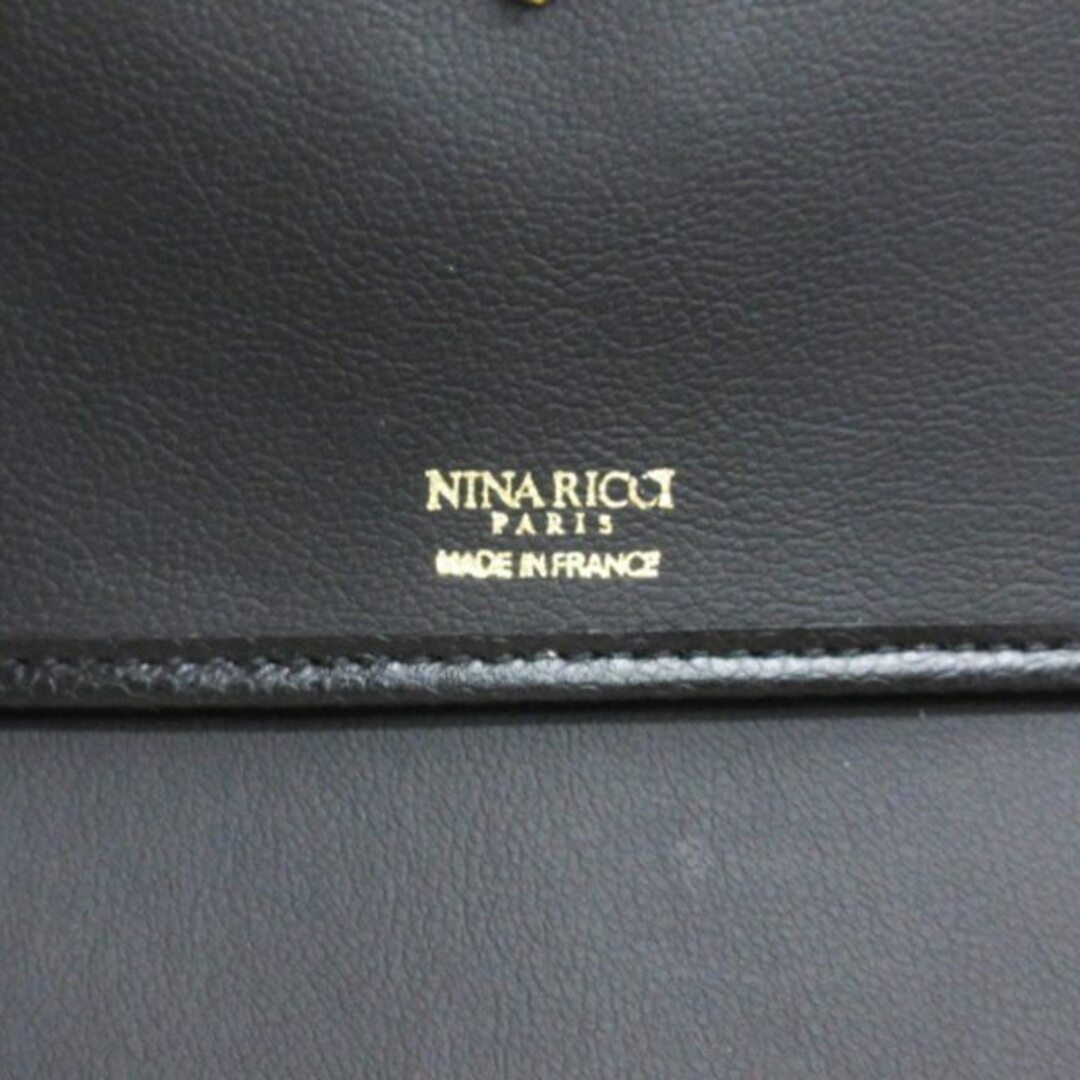 NINA RICCI - ニナリッチ リボンモチーフ ショルダーバッグ NINA RICCI - ニナリッチ リボンモチーフ ショルダーバッグ