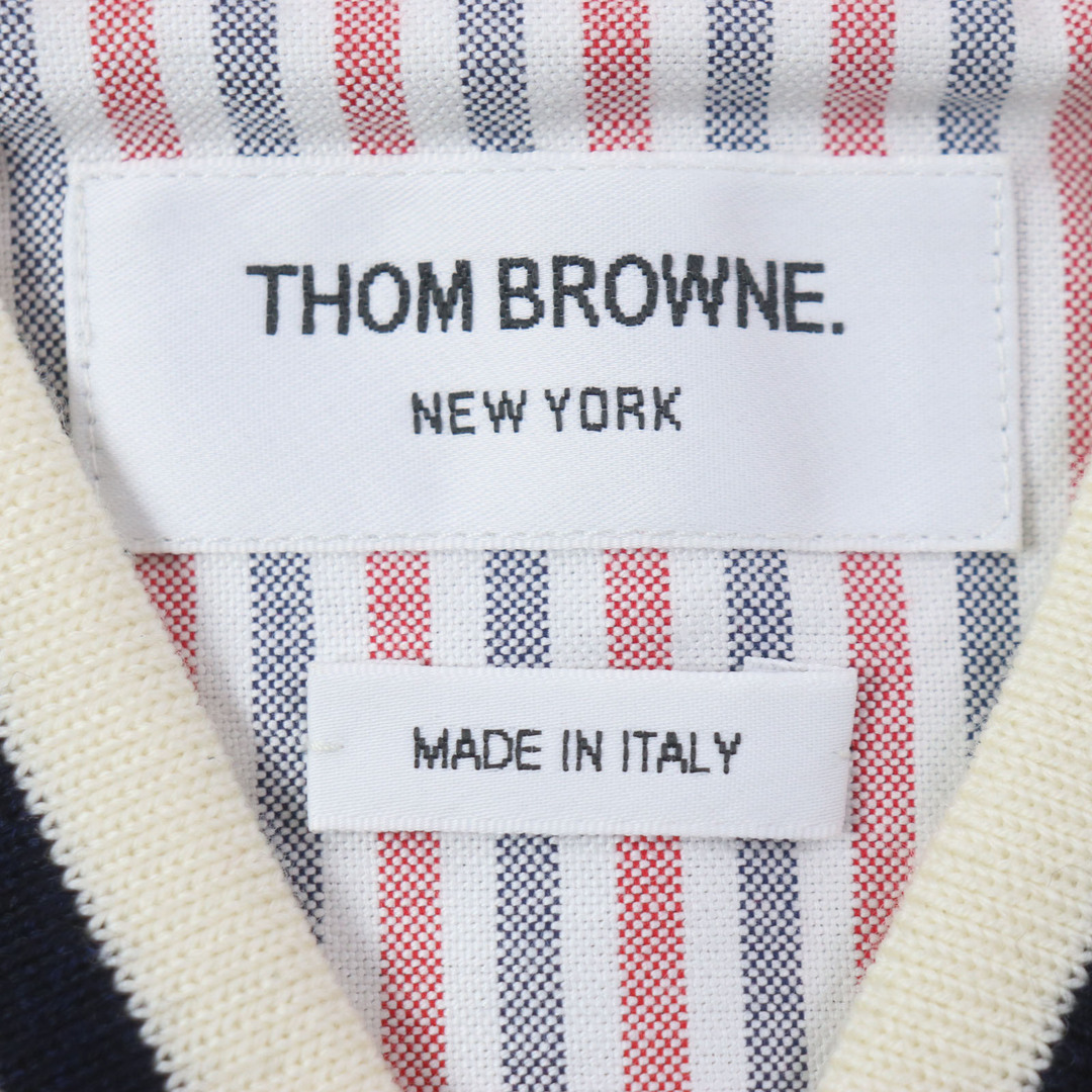 THOM BROWNE - 美品▽THOM BROWNE トムブラウン MJ0014A 鹿革 THOM BROWNE - 美品▽THOM BROWNE トムブラウン MJ0014A 鹿革
