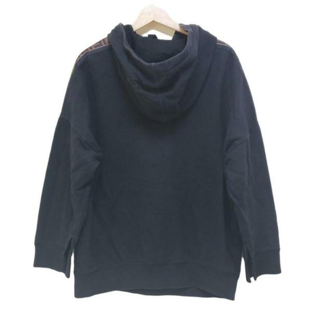 FENDI - FENDI(フェンディ) パーカー サイズL メンズ - 黒 長袖 FENDI - FENDI(フェンディ) パーカー サイズL メンズ - 黒 長袖