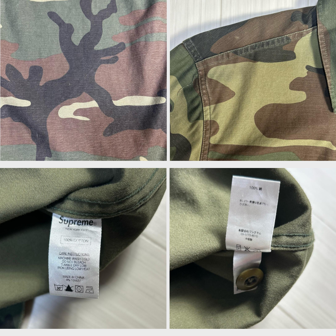 Supreme - シュプリーム Supreme 迷彩 Army Shirt Camo シャツ L Supreme - シュプリーム Supreme 迷彩 Army Shirt Camo シャツ L