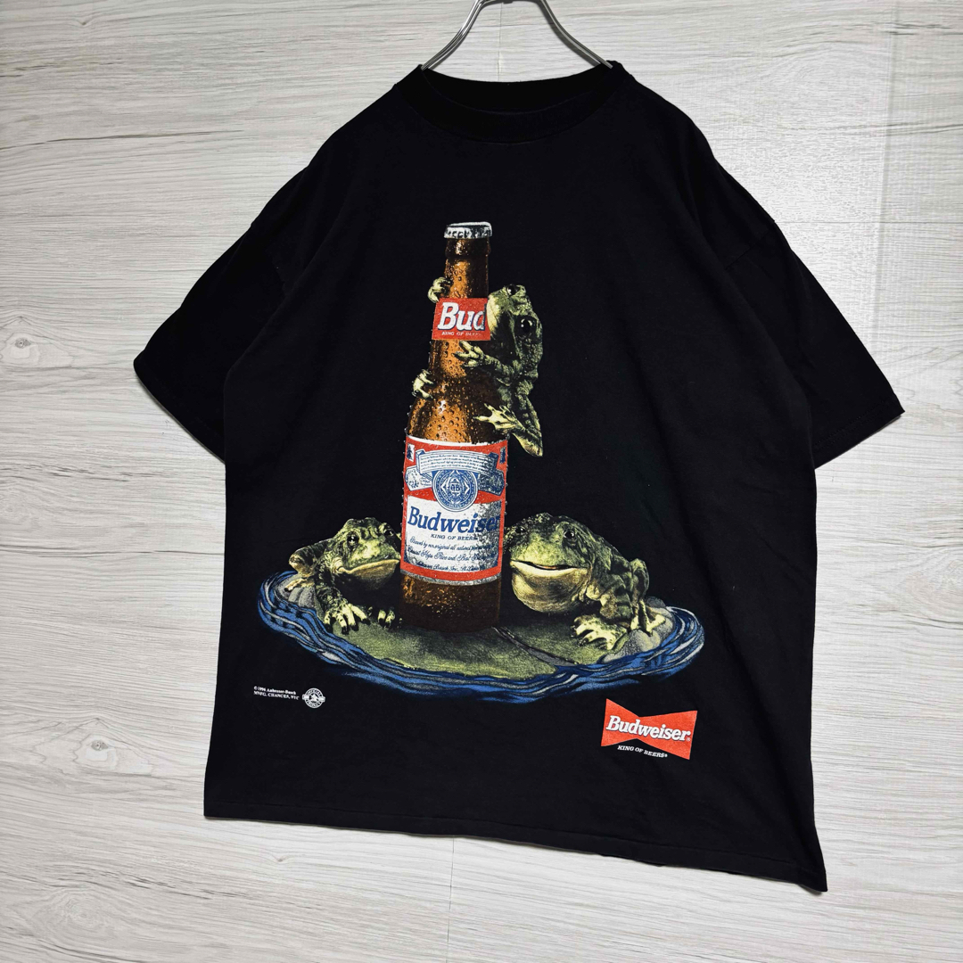 VINTAGE - 【入手困難】Budweiser バドワイザー Tシャツ XL VINTAGE - 【入手困難】Budweiser バドワイザー Tシャツ XL