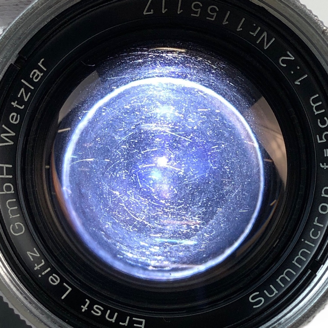 ライカ SUMMICRON 50mm F2 ズミクロン 沈胴 Lマウント L39 中古 ライカ SUMMICRON 50mm F2 ズミクロン 沈胴 Lマウント L39 中古