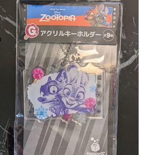 ディズニー(Disney)のズートピア アクリルキーホルダー 缶バッジ専用(キャラクターグッズ)