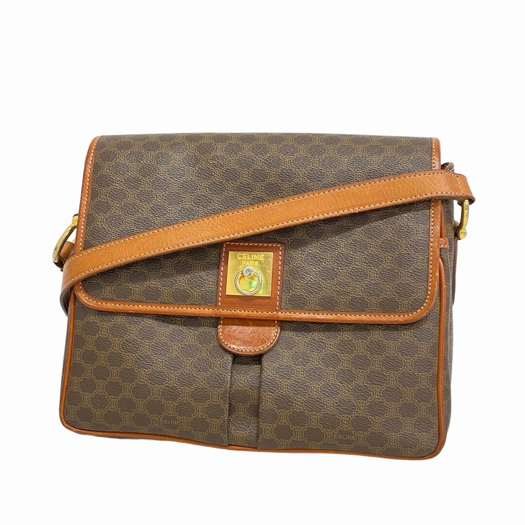CELINE - 【5db2103】セリーヌ ショルダーバッグ マカダム PVC CELINE - 【5db2103】セリーヌ ショルダーバッグ マカダム PVC