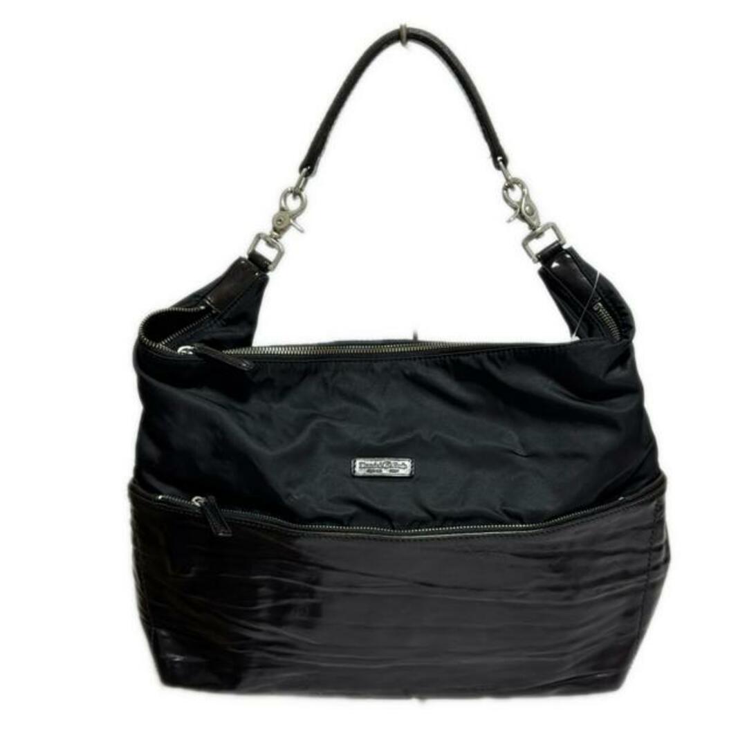 Daniel&Bob(ダニエル&ボブ) ショルダーバッグ美品 - 黒×ダーク Daniel&Bob(ダニエル&ボブ) ショルダーバッグ美品 - 黒×ダーク
