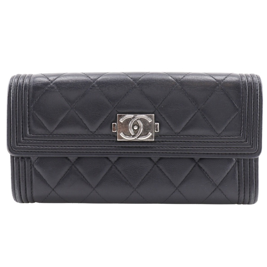 CHANEL - 【CHANEL】シャネル ボーイシャネル A80286 カーフ 黒 CHANEL - 【CHANEL】シャネル ボーイシャネル A80286 カーフ 黒