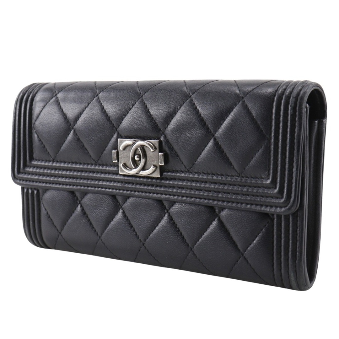 CHANEL - 【CHANEL】シャネル ボーイシャネル A80286 カーフ 黒 CHANEL - 【CHANEL】シャネル ボーイシャネル A80286 カーフ 黒