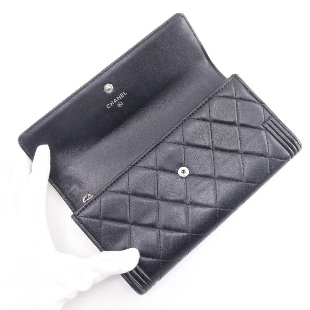 CHANEL - 【CHANEL】シャネル ボーイシャネル A80286 カーフ 黒 CHANEL - 【CHANEL】シャネル ボーイシャネル A80286 カーフ 黒