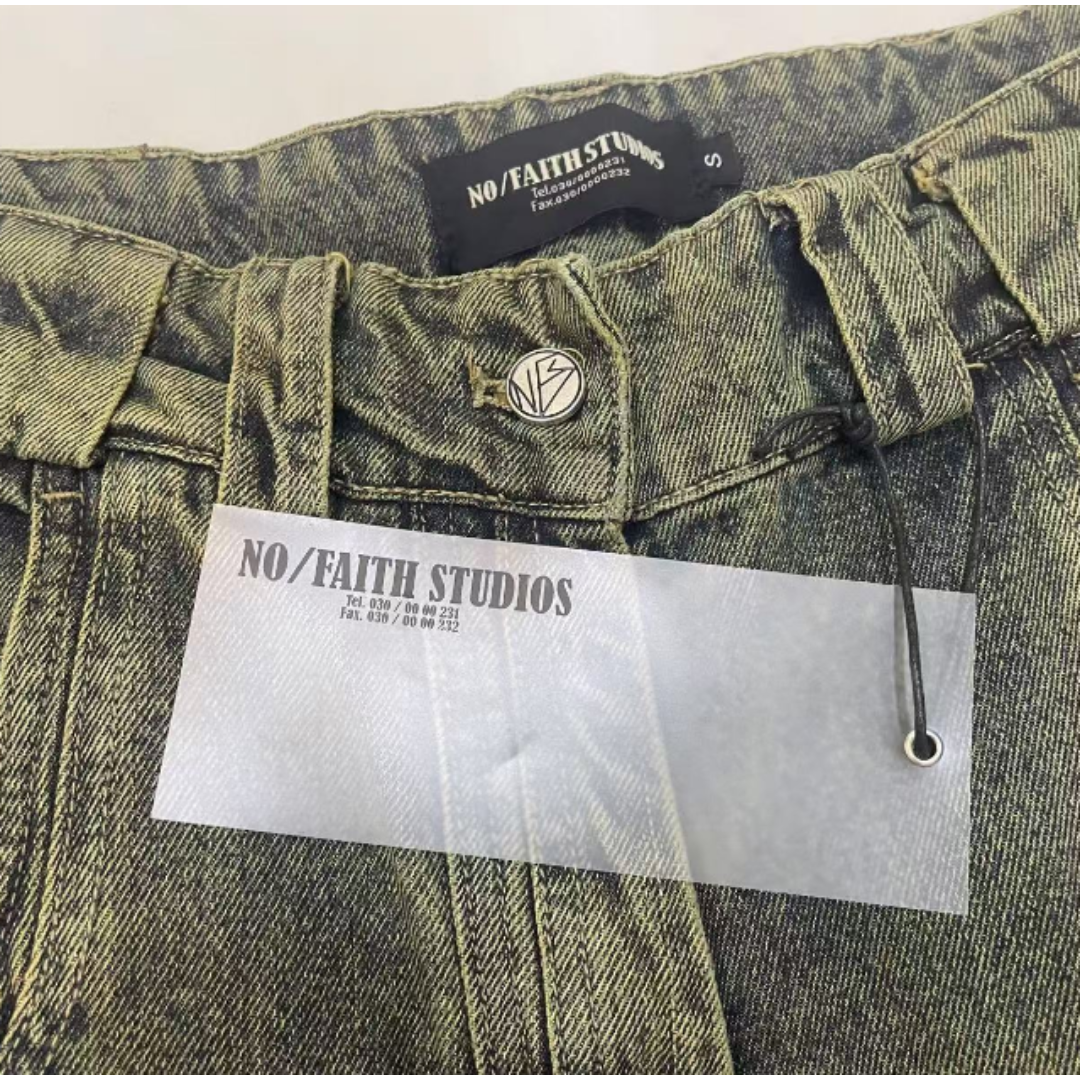 NO/FAITH STUDIOS HEAVY WAVE DENIMの通販 by キボウノチカラ's NO/FAITH STUDIOS HEAVY WAVE DENIMの通販 by キボウノチカラ's