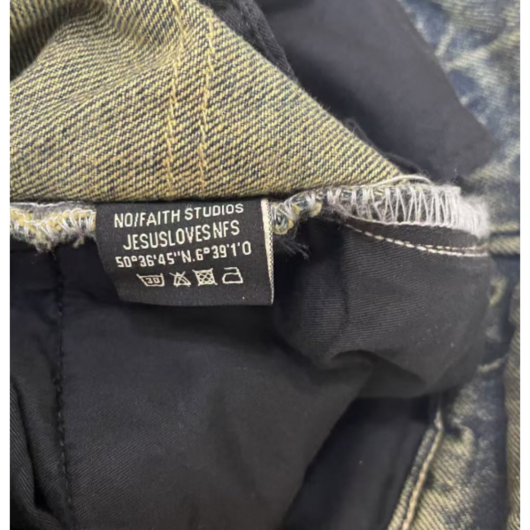 NO/FAITH STUDIOS HEAVY WAVE DENIMの通販 by キボウノチカラ's NO/FAITH STUDIOS HEAVY WAVE DENIMの通販 by キボウノチカラ's