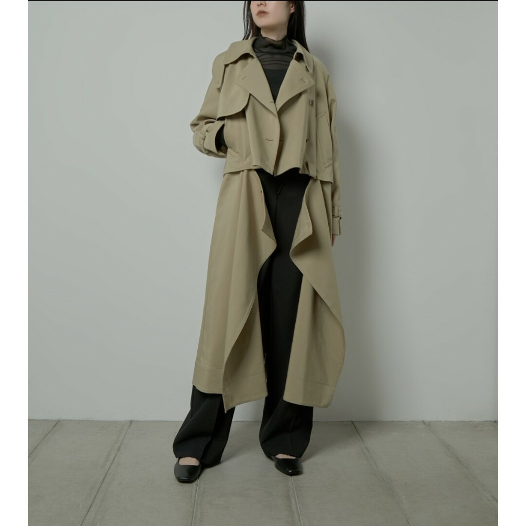 LE CIEL BLEU - 新品 LE CIEL BLEU 2wayトレンチコートの通販 by LE CIEL BLEU - 新品 LE CIEL BLEU 2wayトレンチコートの通販 by
