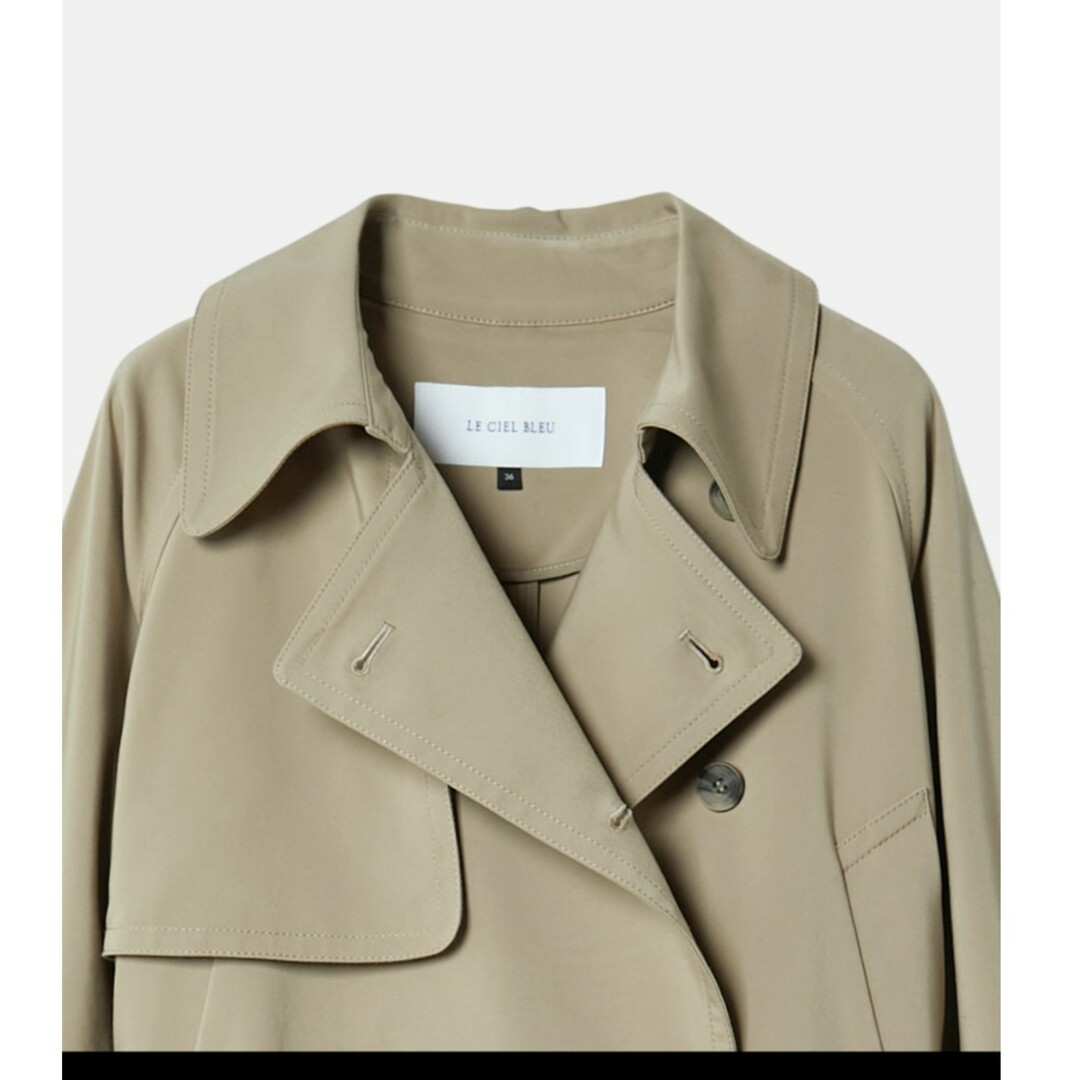 LE CIEL BLEU - 新品 LE CIEL BLEU 2wayトレンチコートの通販 by LE CIEL BLEU - 新品 LE CIEL BLEU 2wayトレンチコートの通販 by