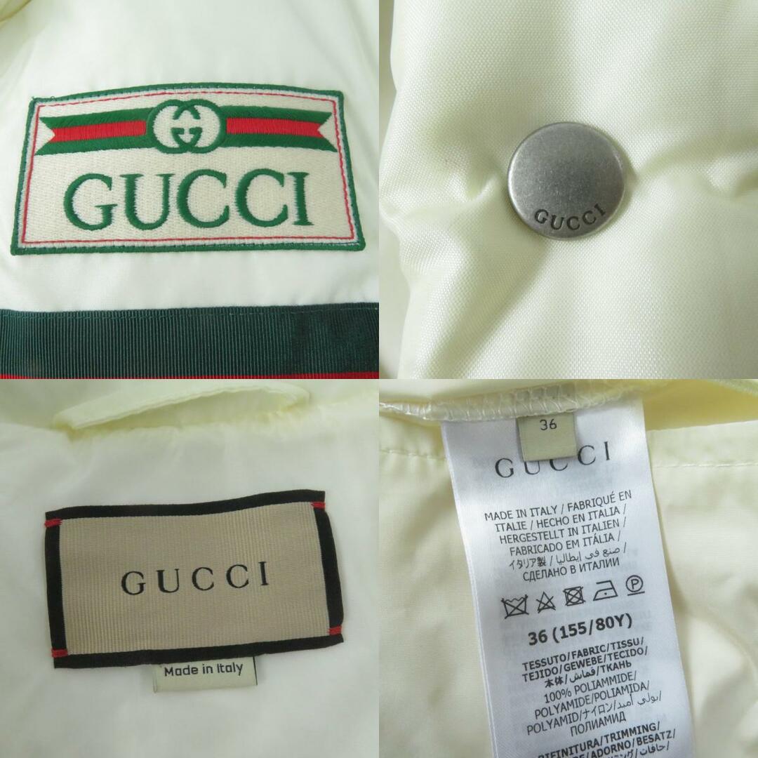 GUCCI - 美品☆GUCCI グッチ 683216 ショート丈 2WAY ダウン GUCCI - 美品☆GUCCI グッチ 683216 ショート丈 2WAY ダウン